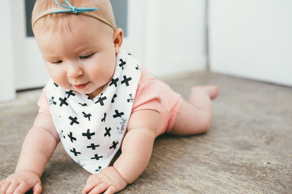 Baby Bandana Bibs - Indie - Copper Pearl - 4