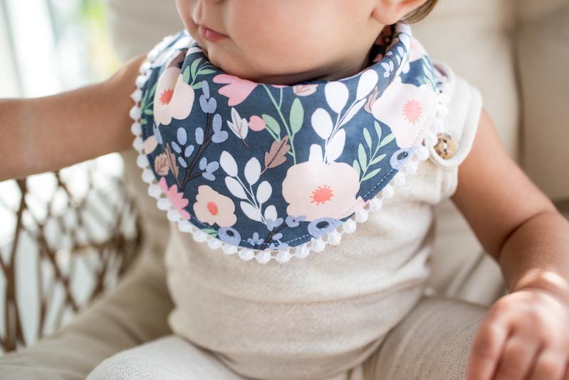 Copper Pearl Fashion Bib Set - Audrey