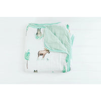 Emmy + Olly Woodland Muslin Quilt