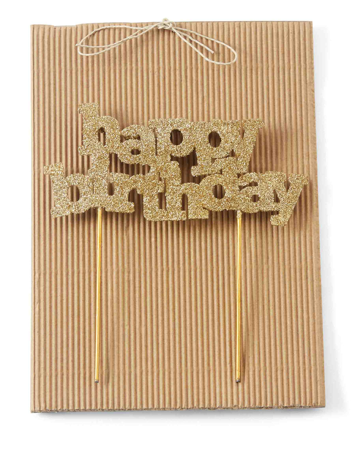 Mud Pie Happy Birthday Candle Holder