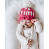 Huggalugs Valentine's Day Knit Pom Hat- Be Mine