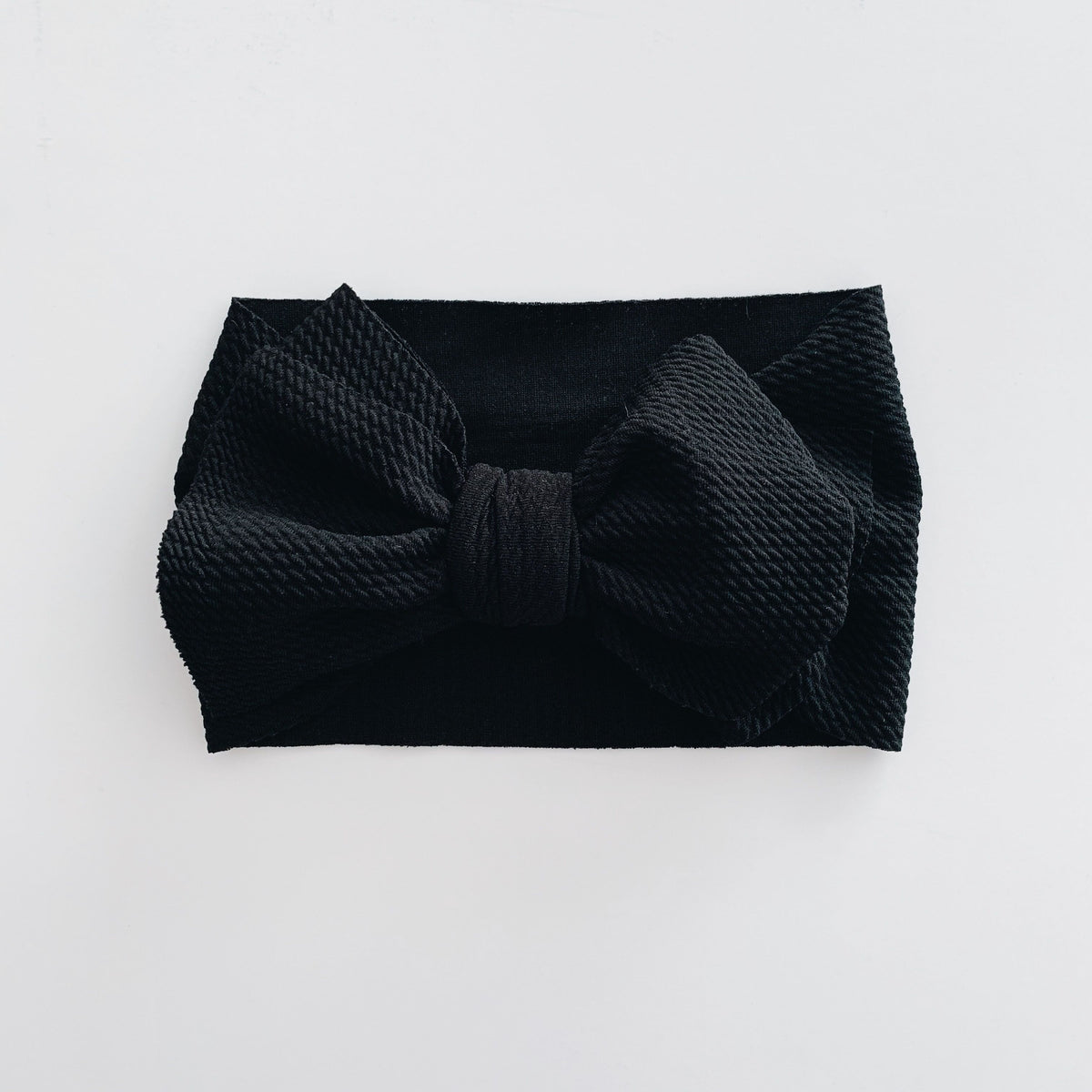 Sugar + Maple Baby Headwrap - Black