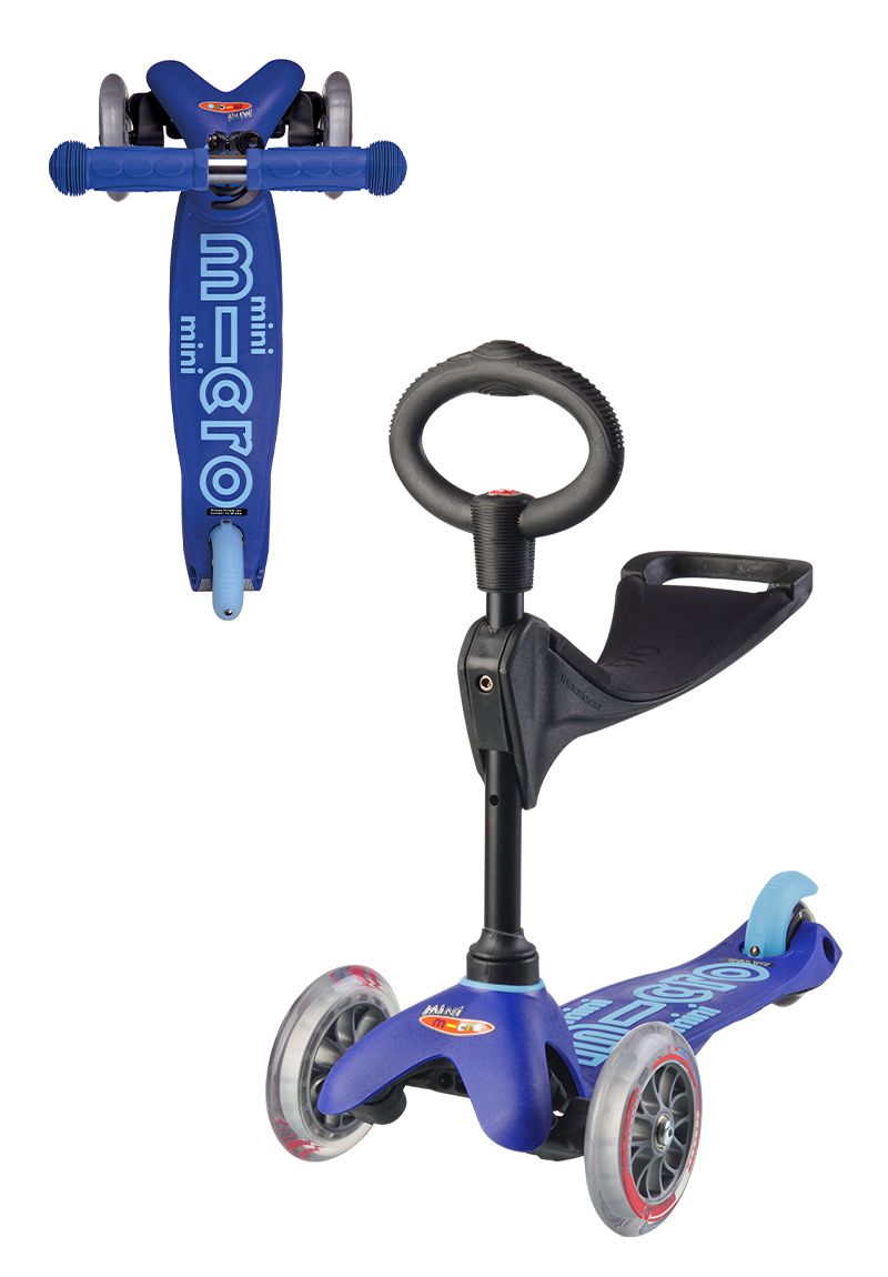 Micro Kickboard - Mini Deluxe 3-in-1 - Blue