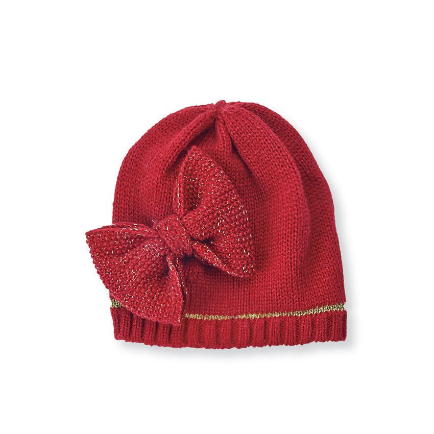 Mud Pie Knit Bow Hat