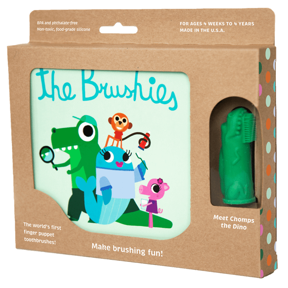 Chomps the Dino & The Brushies Book