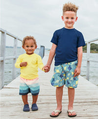 RuggedButts Starfish & Stingrays Swim Trunks