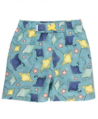 RuggedButts Starfish & Stingrays Swim Trunks