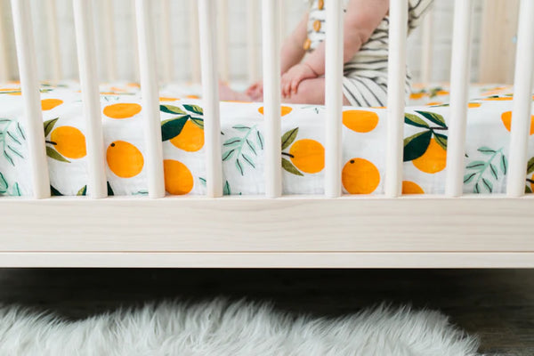 Clemintine Kids Crib Sheet- Clementine