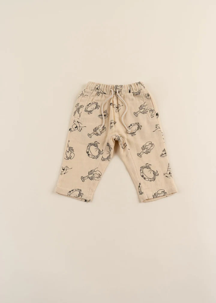 Coco Village 100% Organic Cotton Muslin Trousers