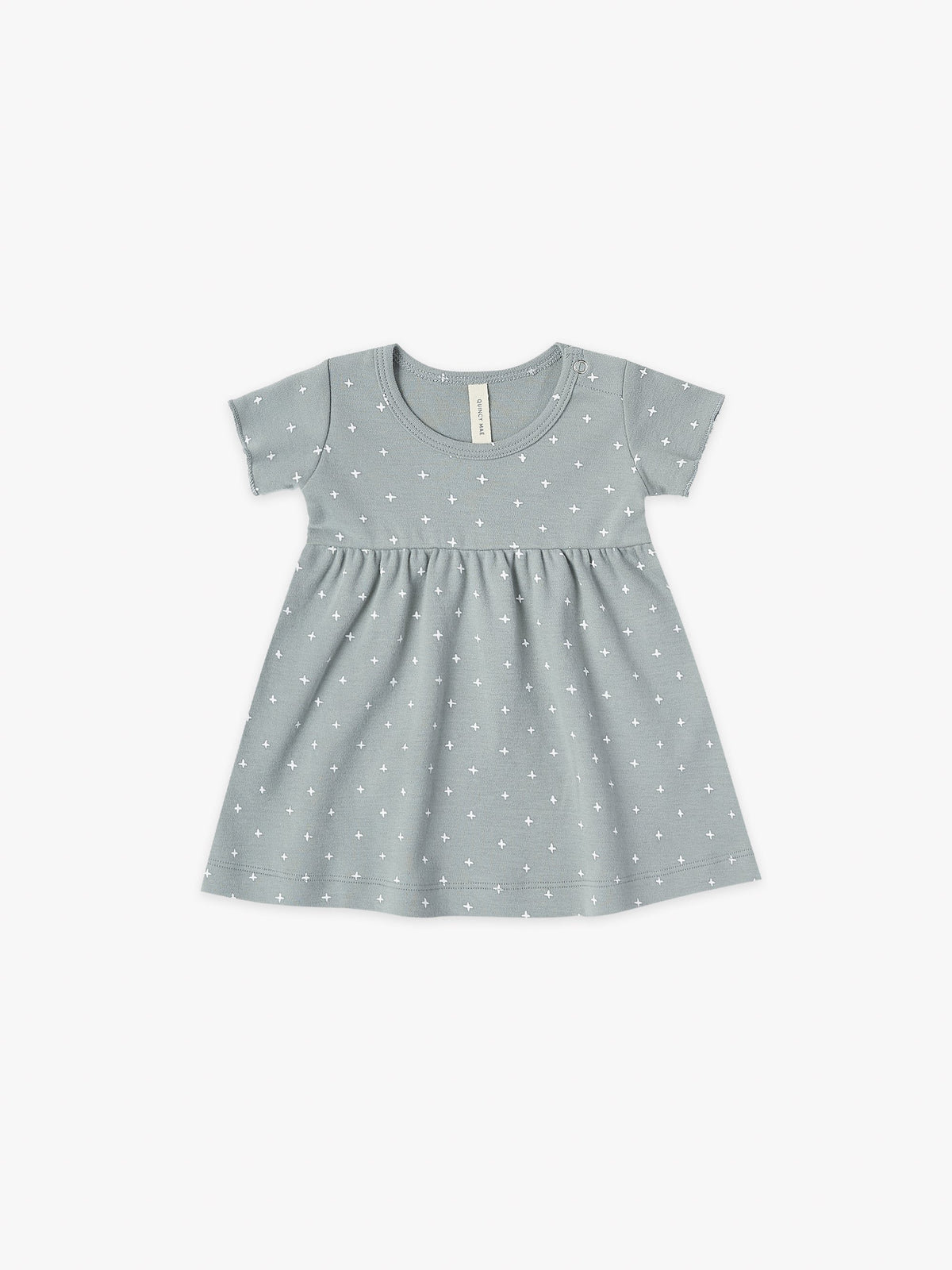 Quincy Mae Flutter Dress - Ocean Cross