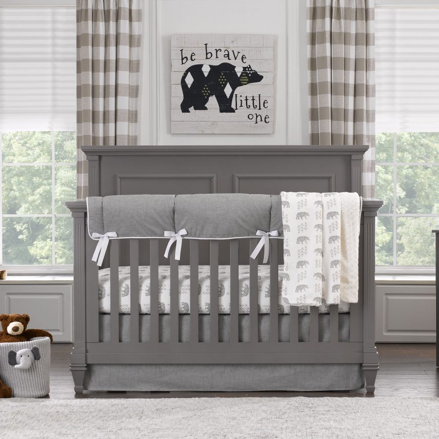 Liz & Roo Cubby 4 Piece Crib Bedding Set