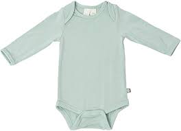 Kyte Baby Long Sleeve Bodysuit in Sage