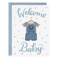 Love Light Paper Card - Welcome Baby Card