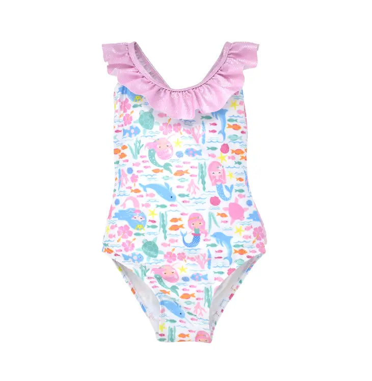 Flap Happy Mindy Crossback Swimsuit | Fantasea Mermaid