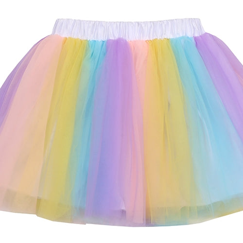 Sparkle Sisters Pastel Rainbow Tutu