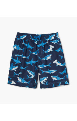 Hatley Deep Sea Shark Swim Trunks