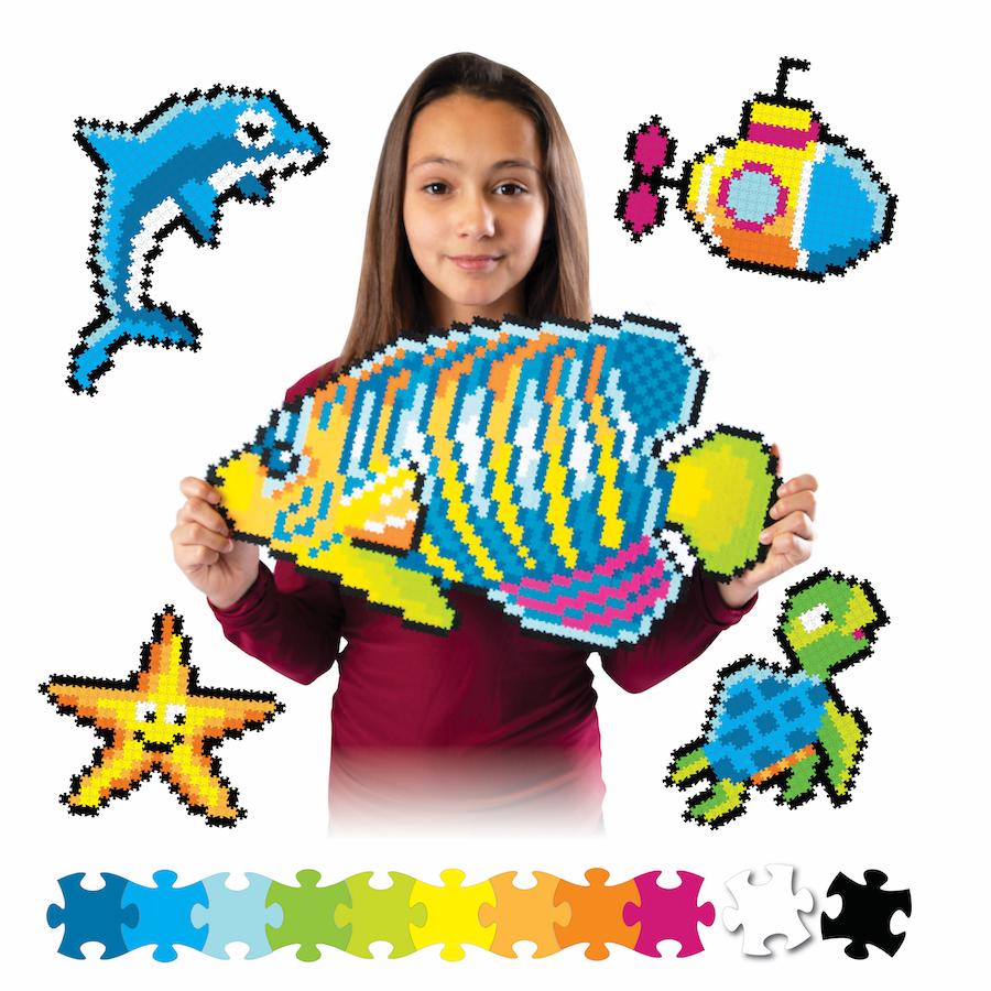 Fat Brain Toys Jixelz 1500 pc Set - Under the Sea