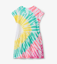 Hatley Rainbow Sky Short Sleeved Skater Dress