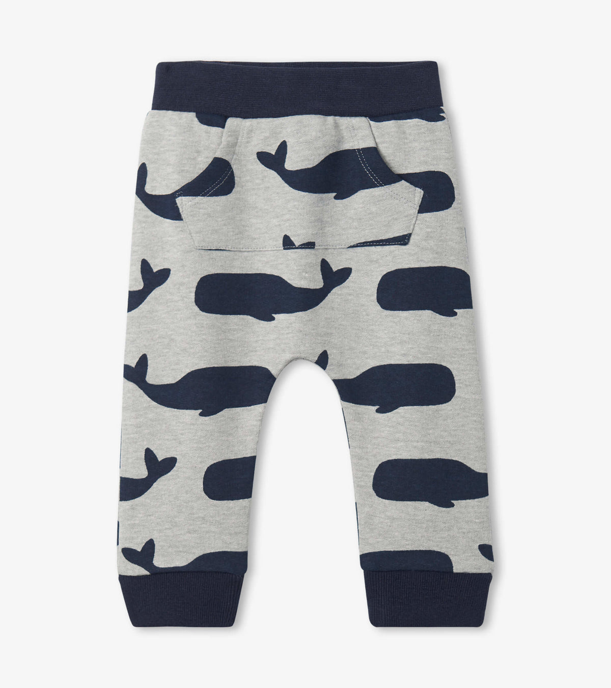 Nautical Whales Baby Kanga pant