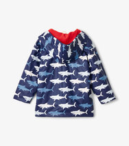 Hatley Hungry Sharks Colour Changing Raincoat