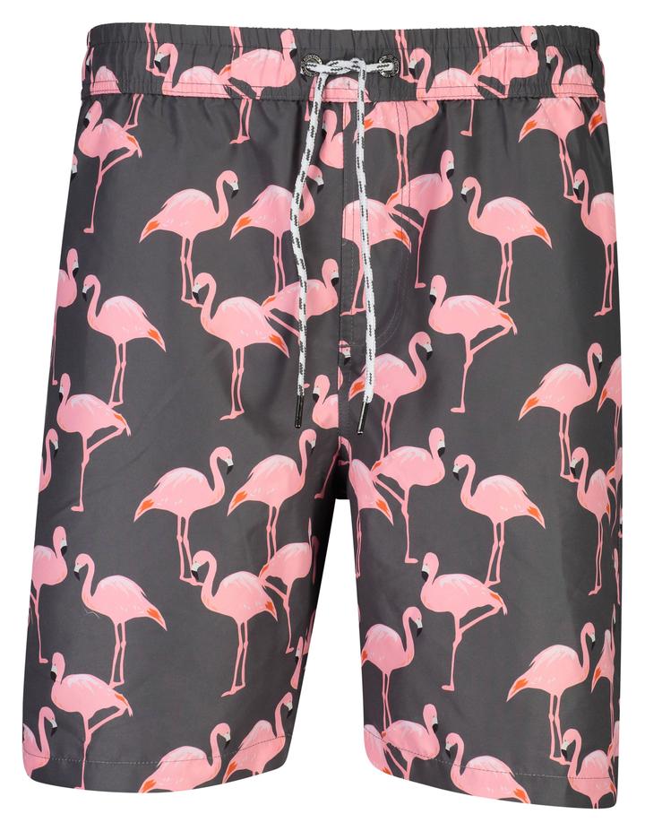 Snapper Rock Mens Social Boardies - Flamingo