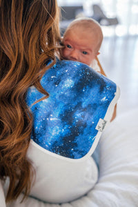 Copper Pearl Premium Burp Cloths - Galaxy