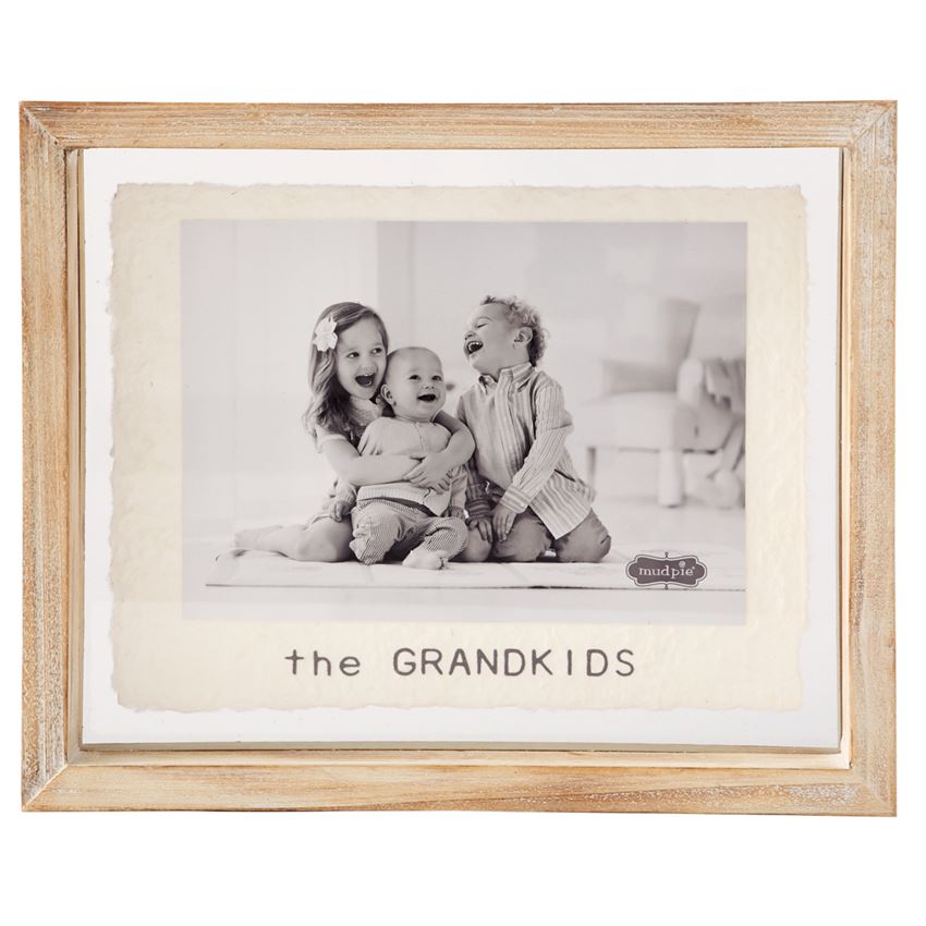 Mudpie "The Grandkids" Glass Frame