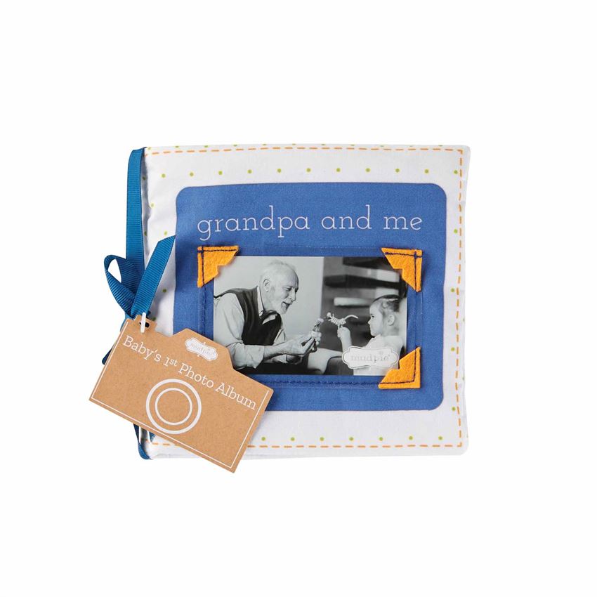 Mud Pie Grandpa & Me Fabric Book