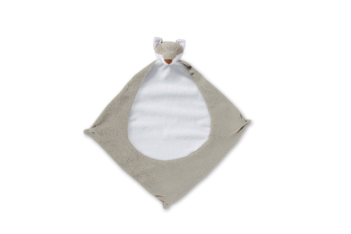 Angel Dear Lovie Blankie - Grey Fox