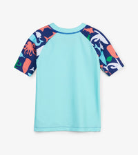 Hatley Sea Creatures Short Sleeve Rashguard