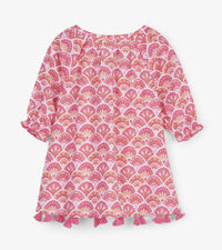 Hatley Tiny Scallop Shells Baby Notched Neck Dress- Infant