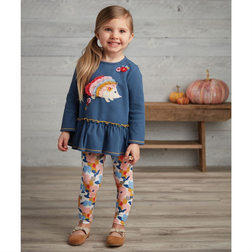 Mud Pie Hedgehog Tunic and Legging Set