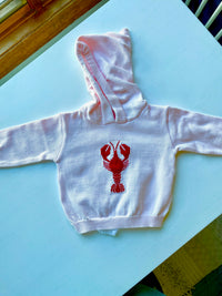 Carriage Boutique Zip Back Sweater - Pink Lobster