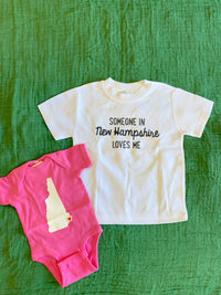 Local Love Seacoast NH Bodysuit- Pink