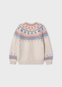 Mayoral Jacquard Sweater