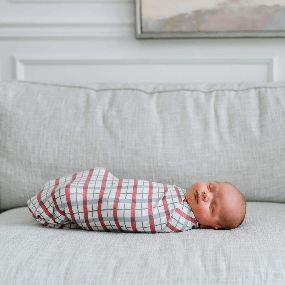 Copper Pearl Knit Swaddle Blanket - Jolly