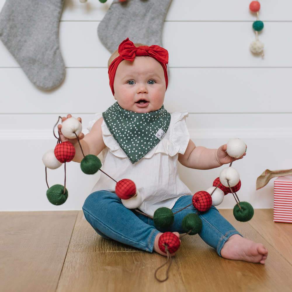 Copper Pearl Baby Bandana Bibs - Joy