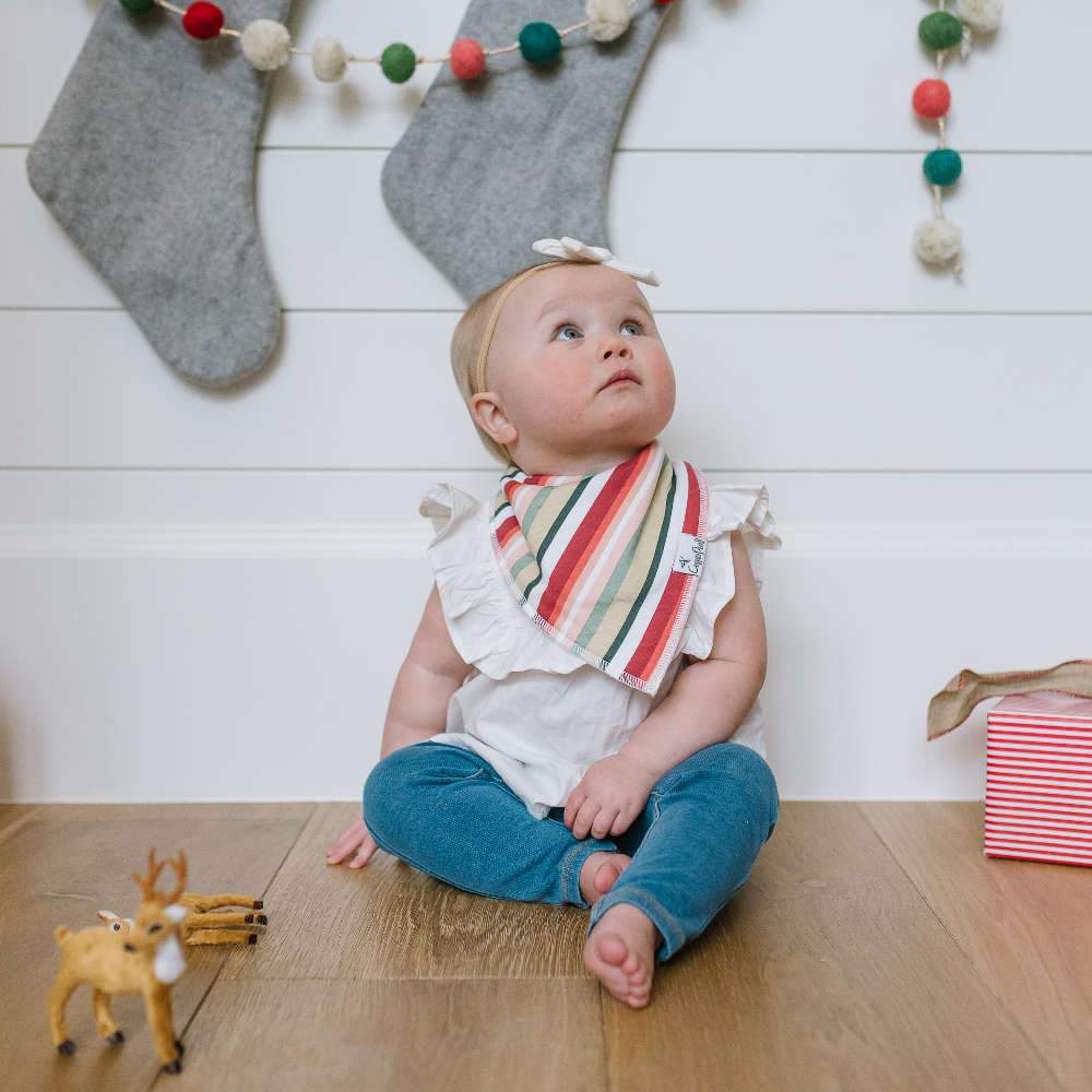 Copper Pearl Baby Bandana Bibs - Joy