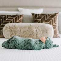 Copper Pearl Knit Swaddle Blanket - Juniper