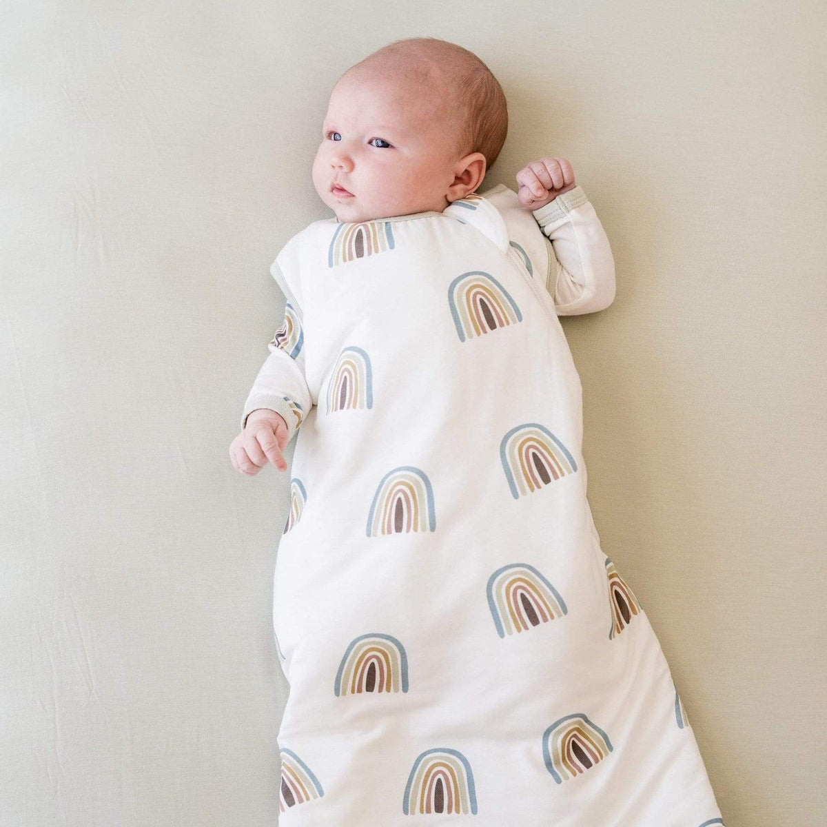 Kyte Baby Printed Sleep Bag 1.0 Tog - Aloe Rainbow