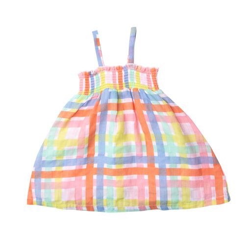 Angel Dear Sundress- Multi Plaid