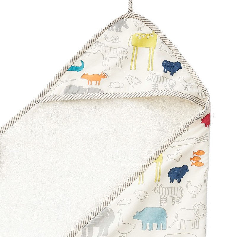 Petit Pehr Hooded Towel - Noahs Ark