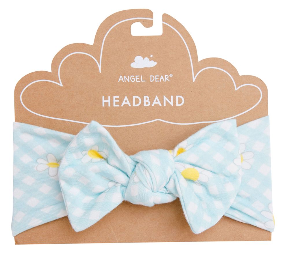 Angel Dear Headband - Gingham Daisy