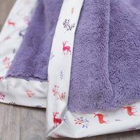 Saranoni Satin Border Blanket Characters