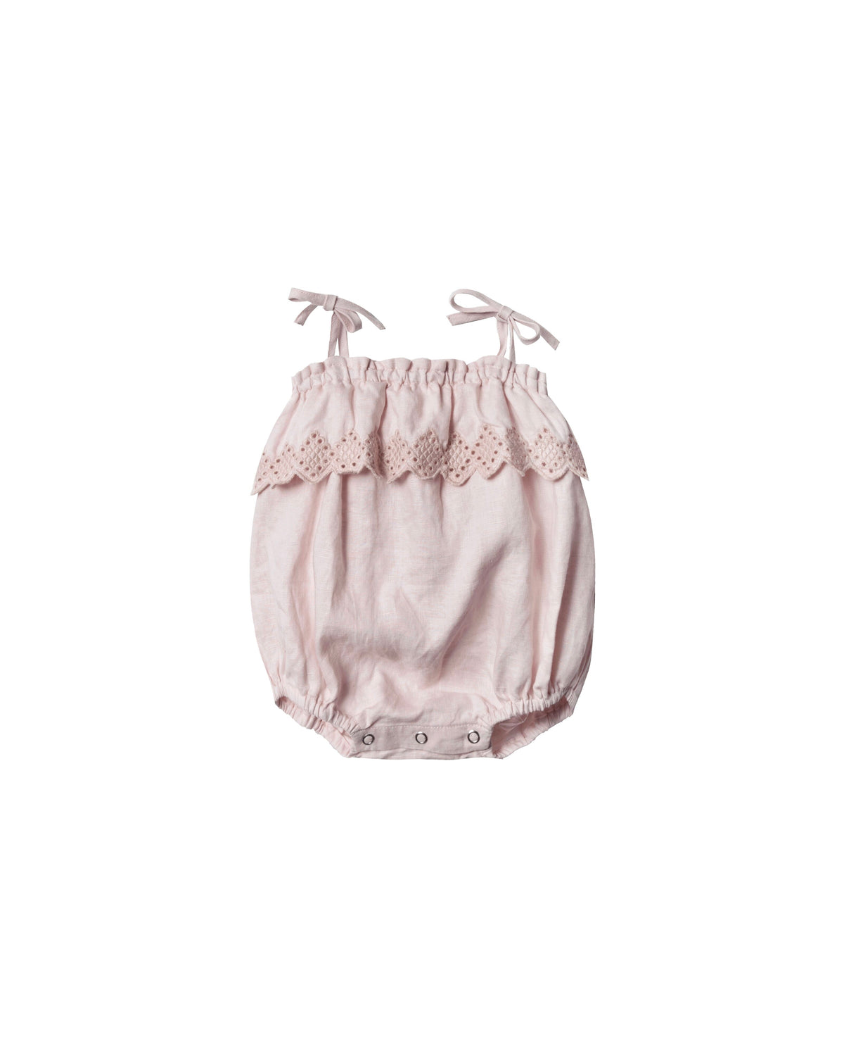 Rylee & Cru Ruffle Romper - Lilac