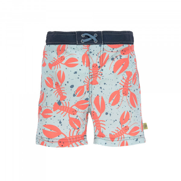 Lassig Board Shorts and Rash Guard Set - Lobsters