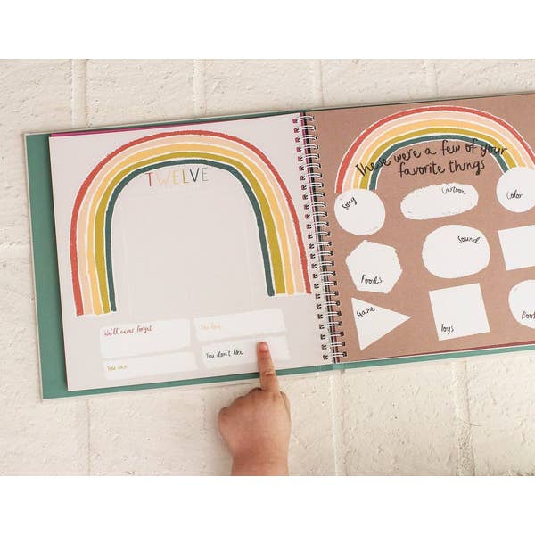 Little Rainbow Memory Book