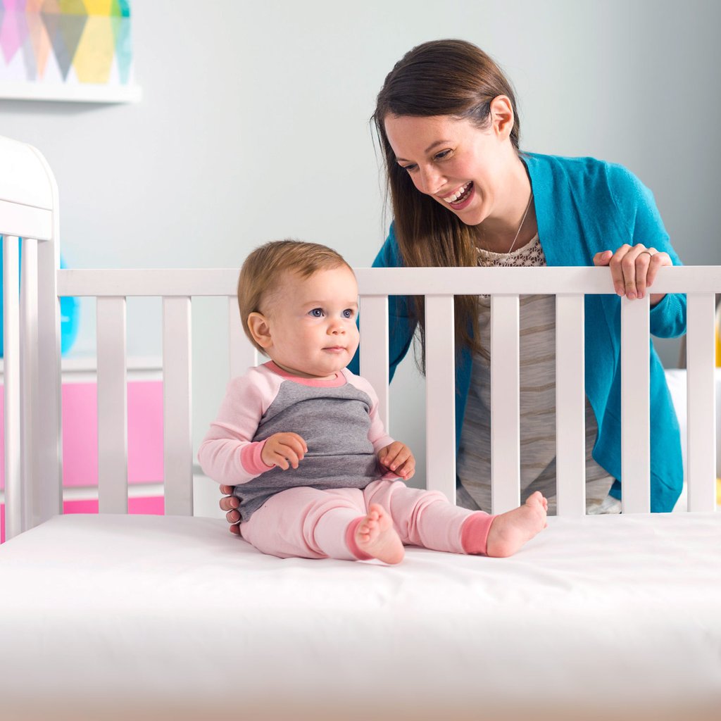 Lullaby Earth Lightweight 2-Stage Crib Mattress