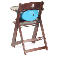 Keekaroo Height Right High Chair Mahogany