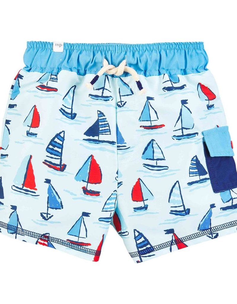 Mudpie Sailboat Swim Trunks